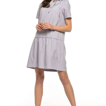 Elegant Ruffled Summer Dress for Effortless Charm