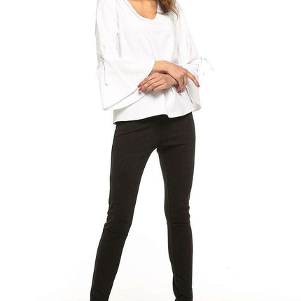 Chic Ruffled Sleeve Top