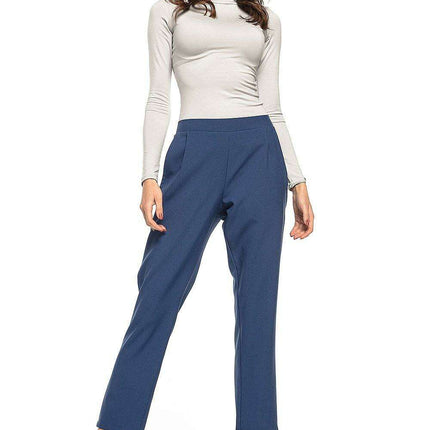Elegant Pleated Tapered Trousers for Women