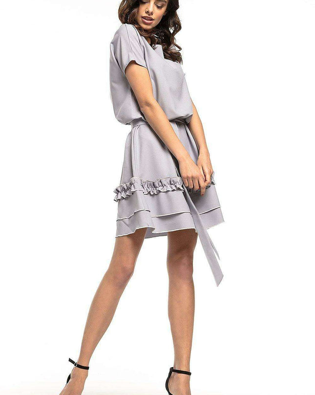 Chic Belted Kimono Midi Dress for Effortless Elegance