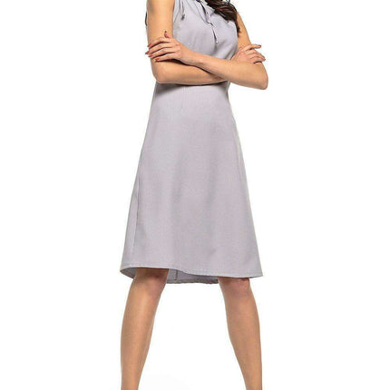 Sophisticated Femme Fatale Day Dress