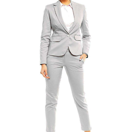 Elegant Pointed Collar Blazer