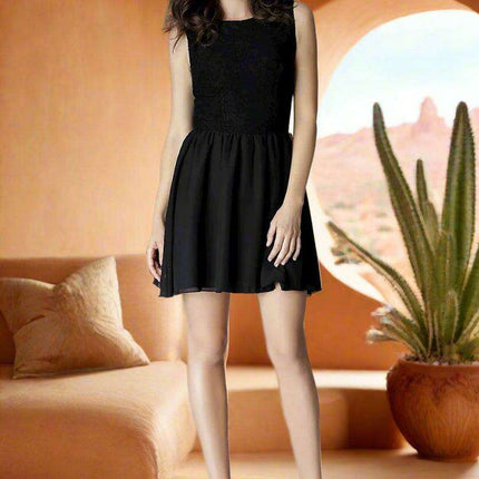 Elegant Minimalist Mini Dress - Made in Europe