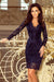Elegant Lace Evening Gown by Numoco