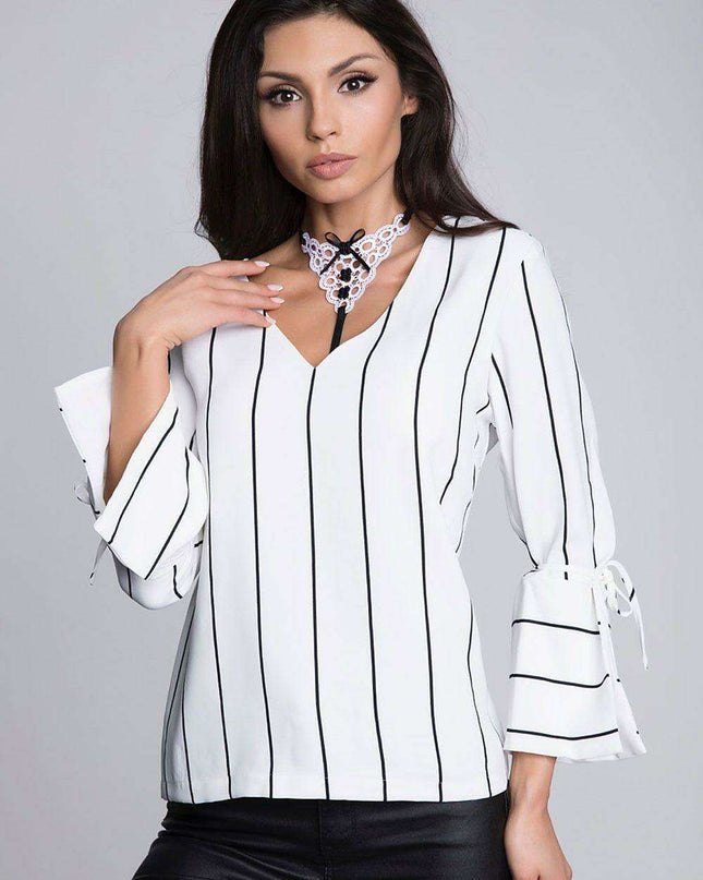 Lady Boss Collection - Elegant White Lace Collar Bra Strap