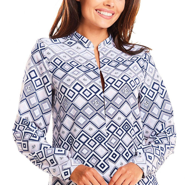 Awama Professional Blouse with Elegant Design and Comfortable Fit