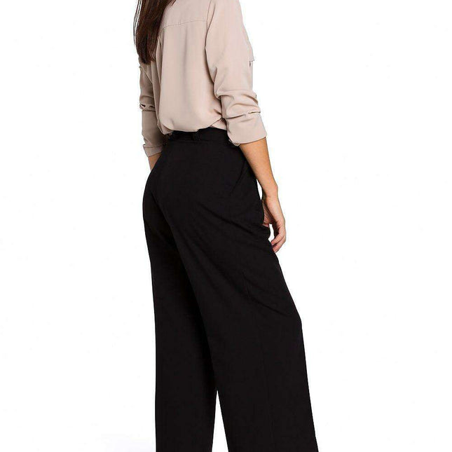 Elegant Comfort Women's Tailored Culottes Trousers