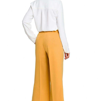 Elegant Comfort Women's Tailored Culottes Trousers