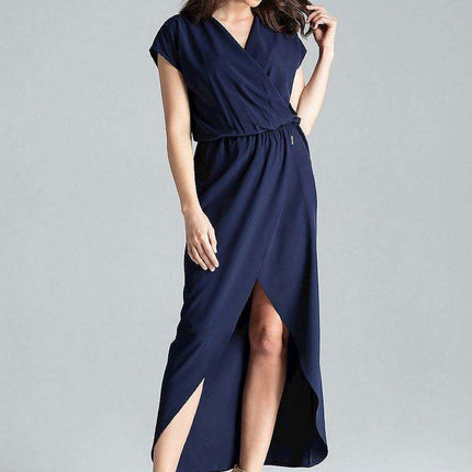 Elegant Kimono Sleeve Maxi Dress