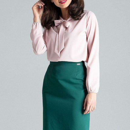 Elegant Lenitif Overlap Midi Skirt