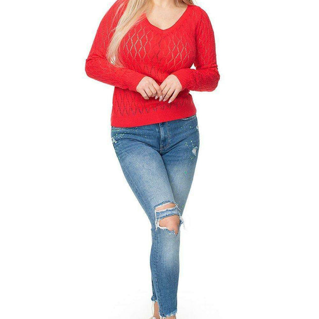 Diamond Delight Peekaboo Pullover