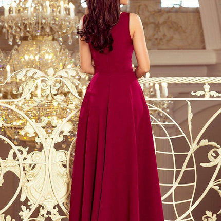 Elegant Green Maxi Gown - Timeless Charm