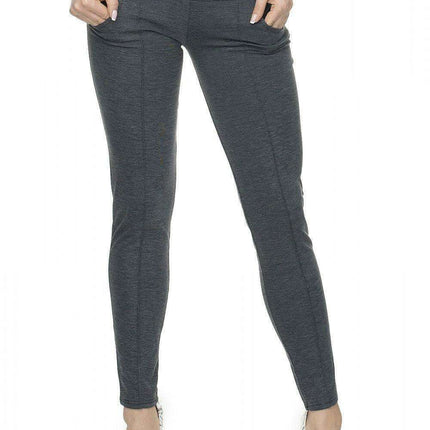 Chic Buttoned Peekaboo Trousers with Stylish Detail