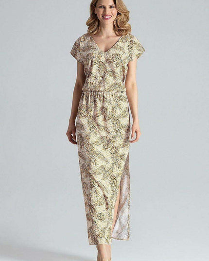 Ethereal V-Neck Casual Dress