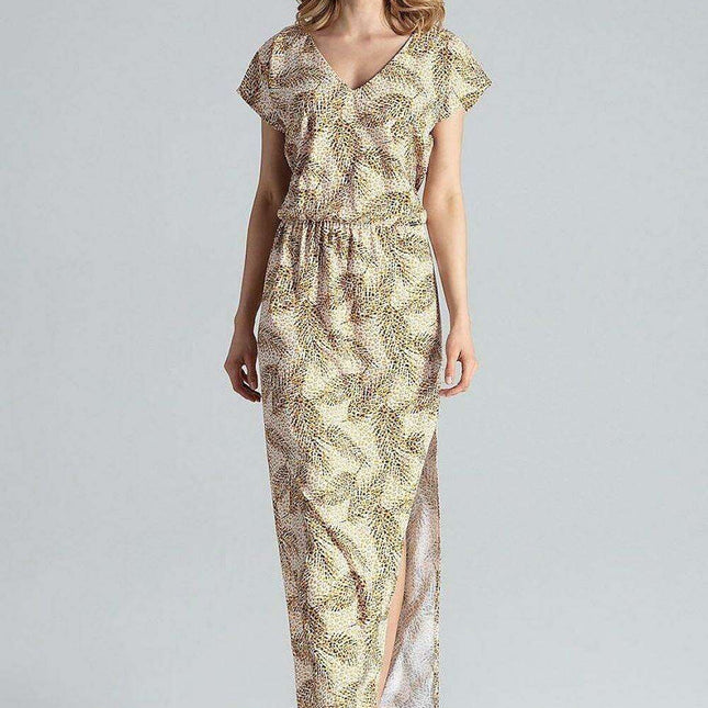 Ethereal V-Neck Casual Dress