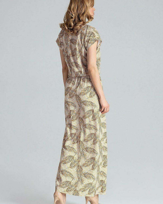 Ethereal V-Neck Casual Dress