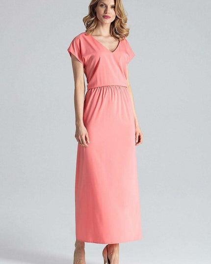 Ethereal V-Neck Casual Dress