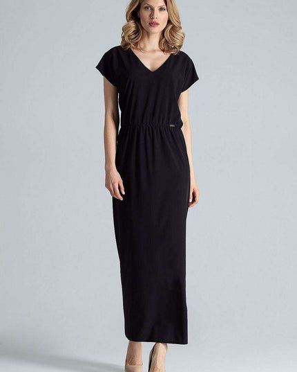 Ethereal V-Neck Casual Dress