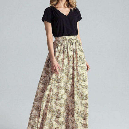Elegant Side-Slit Maxi Skirt
