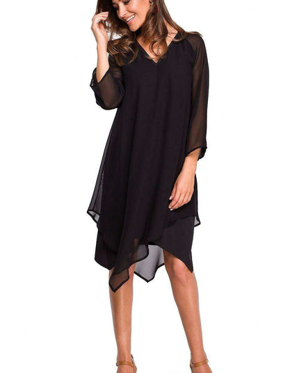 Bohemian Elegance Cocktail Dress