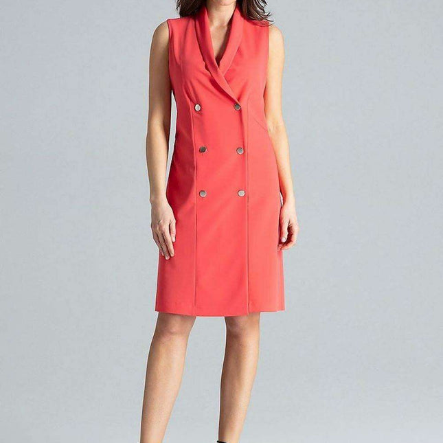 Elegant Envelope Neckline Midi Dress