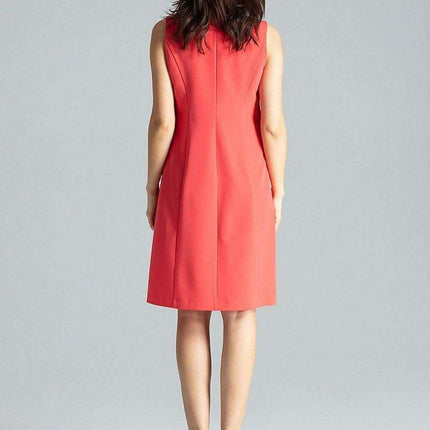 Elegant Envelope Neckline Midi Dress