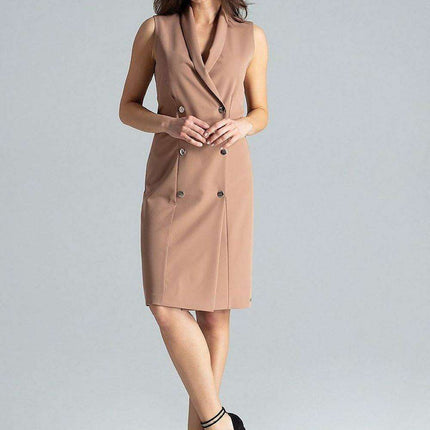 Elegant Envelope Neckline Midi Dress
