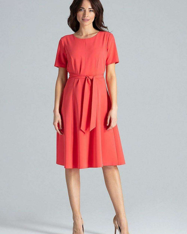 Elegant Midi Dress for Effortless Daytime Style by Lenitif
