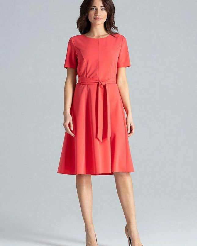 Elegant Midi Dress for Effortless Daytime Style by Lenitif