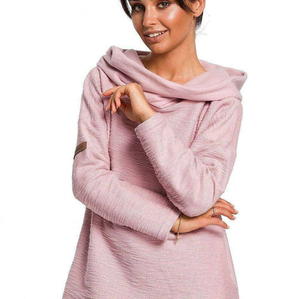 Chic Asymmetrical Knit Sweatshirt for Ultimate Comfort