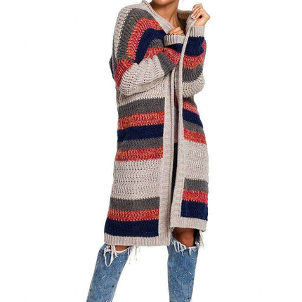 Vibrant Oversized Knit Cardigan Wrap