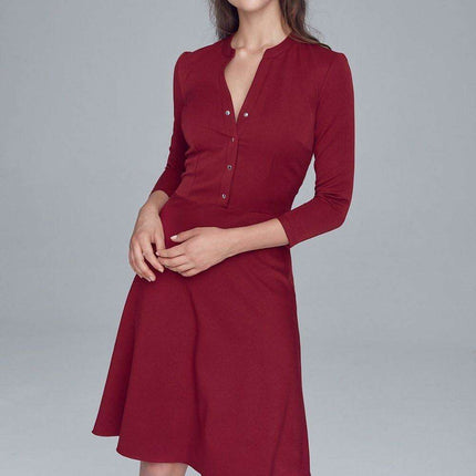 Autumn Office Chic Dress for Modern Professional Women