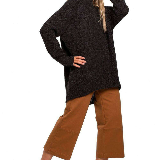 Chic Asymmetrical Knit Sweater