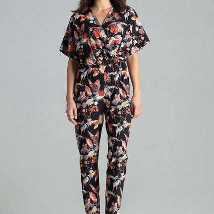 Floral Elegance Kimono Jumpsuit: A Stylish Statement Piece