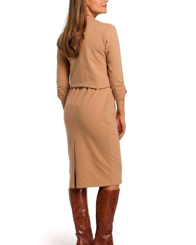 Elegant Everyday Cotton Knit Dress