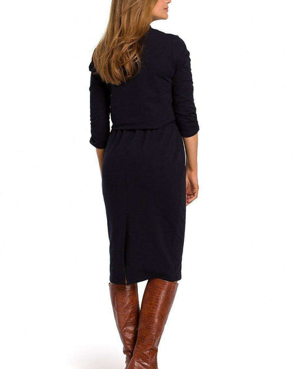 Elegant Everyday Cotton Knit Dress