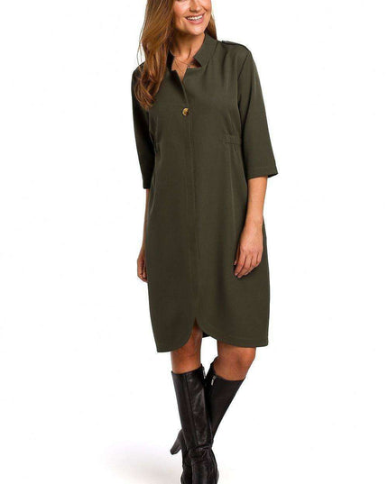 Chic Daytime Ensemble with Fashionable Jacket