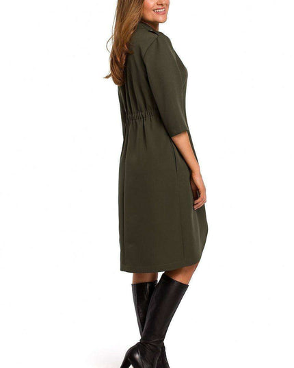 Chic Daytime Ensemble with Fashionable Jacket