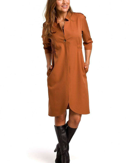 Chic Daytime Ensemble with Fashionable Jacket