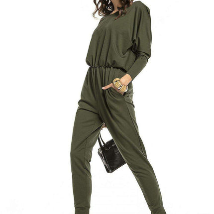 Chic Knit Cotton Overalls Set