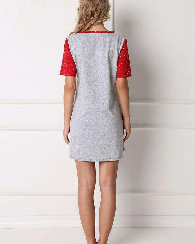 Festive Gingerbread Christmas Nightgown by Aruelle