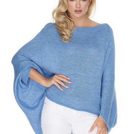 PeeKaBoo Cozy Chic Oversized Poncho Sweater for Every Occasion