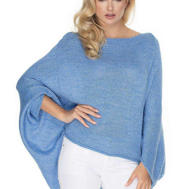 PeeKaBoo Cozy Chic Oversized Poncho Sweater for Every Occasion