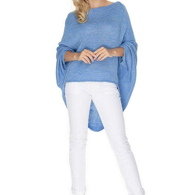 PeeKaBoo Cozy Chic Oversized Poncho Sweater for Every Occasion