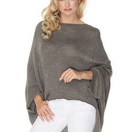 PeeKaBoo Cozy Chic Oversized Poncho Sweater for Every Occasion