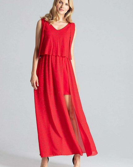 Elegant Navy Blue Sleeveless Cocktail Dress with Feminine Shoulder Ties