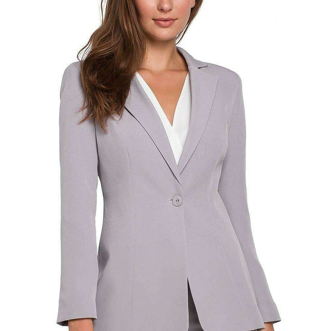 Sophisticated One-Button Suit Jacket for Men