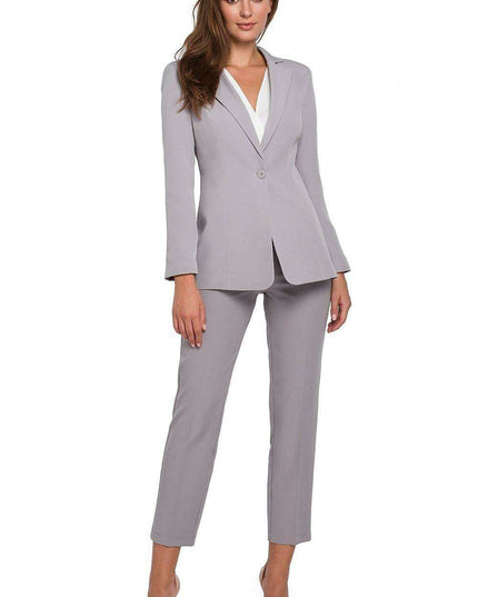 Sophisticated One-Button Suit Jacket for Men