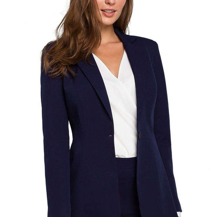 Sophisticated One-Button Suit Jacket for Men