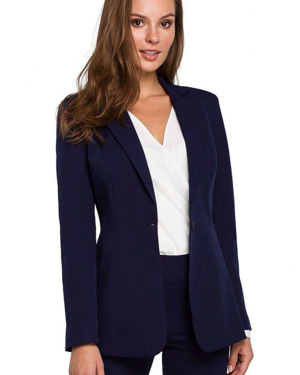 Sophisticated One-Button Suit Jacket for Men